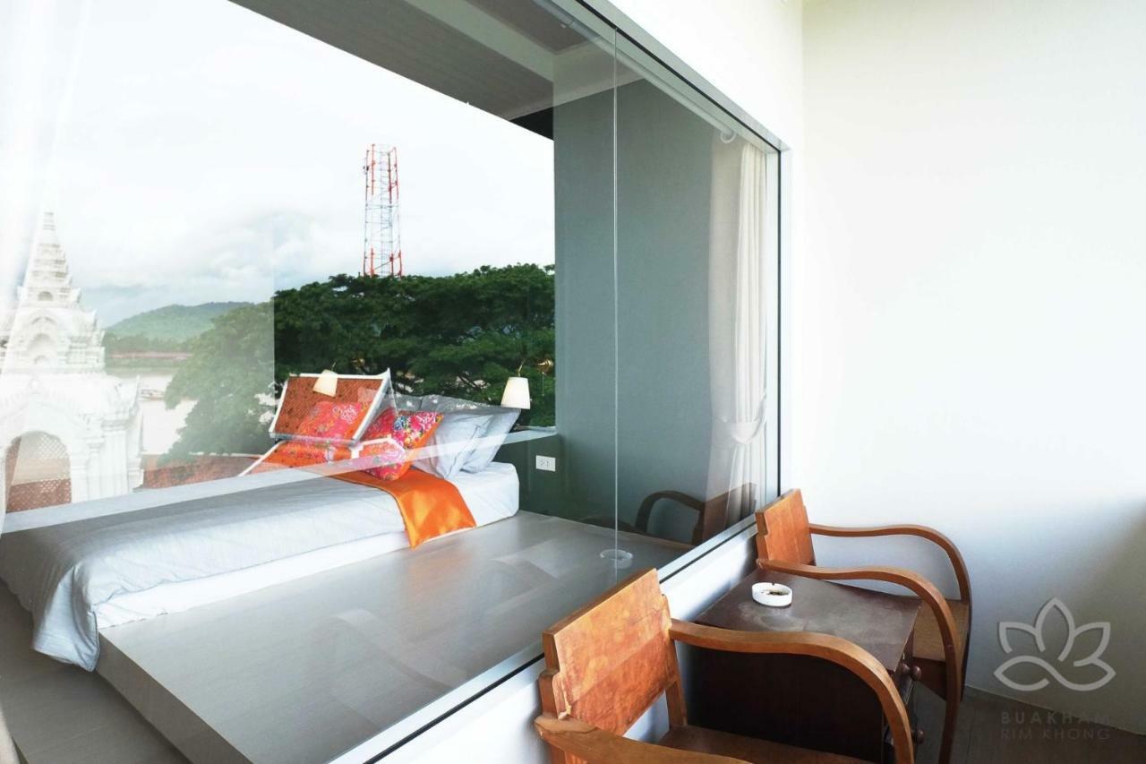 Buakham Rim Khong บัวคำริมโขง Hotell Chiang Saen Exteriör bild